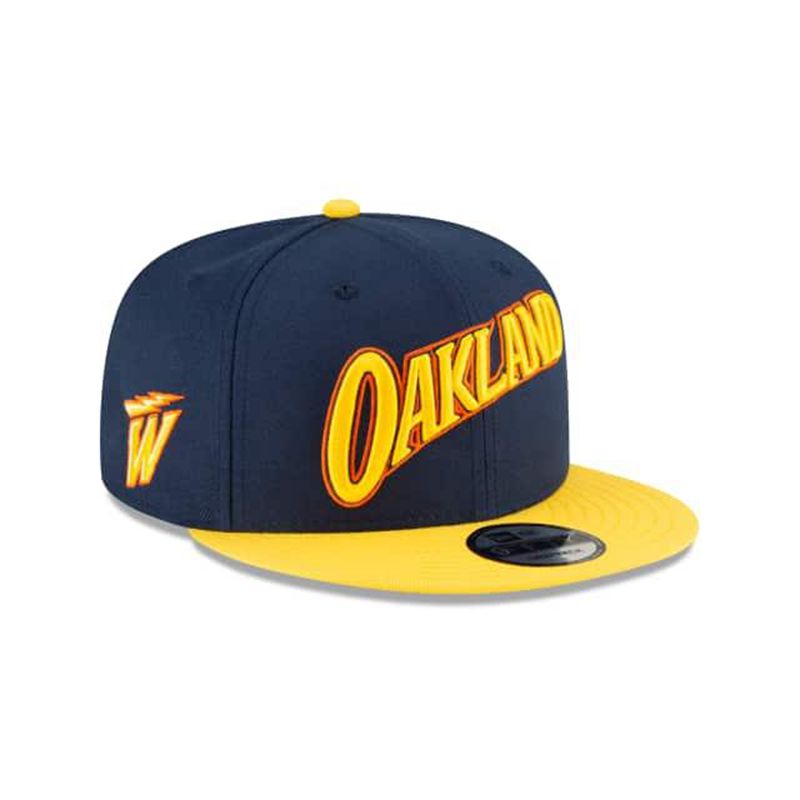 NBA Golden State Warriors City Edition 9Fifty Snapback (UVH0987) - Blue New Era Caps